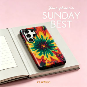 Potdemiel | Colorful Dancer Illustration For Samsung Galaxy S26 S25 S24 A56 A36 Dual Layer Luxury Full Lens Protective phone Cover CaseChic