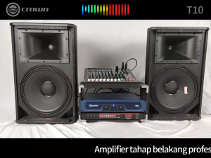 profesional power amplifiercrown/original T10 8Ωpower 1600watt*2
