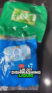 JJK DIY Dishwashing Liquid Kit (2L 3L 5L & 15L Yield) Easy Mix Formula - 3 Scent available