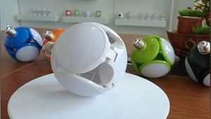 Buy 1 Get 1: Folding Football Bulb 40W E27 LED UFO Lamp