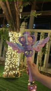 Kuromi Bubble Automatic Toys for Kids Handheld Magic Wand Machine Bubble Sanrio Bubble Birthday Gift