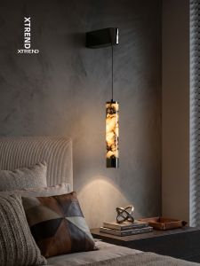 XUANJIDAO | Natural Marble Wall Light Adjustable Design