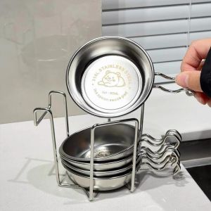 Stainless Steel Dipping Sauce Dish Home Use Hot Pot BBQ Small Dish Condiment Plate Luxury Sensation Seasoning Oil Vinegar Dish