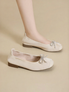 Josiny | Slip-On Bow Summer Flat Shoes