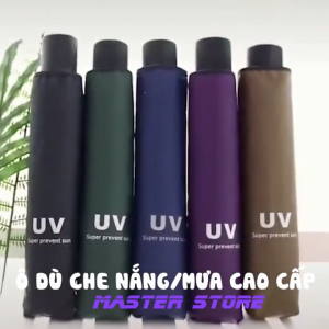 (CÒN ÍT XẢ KHO) Ô Dù Che Mưa Đi Nắng Cao Cấp Gấp Gọn Chống Tia UV Chất Liệu Vải Dù Chống Nhăn Ô Dù Chống Tia UV Gấp Gọn Mini Đi Che Mưa Che Nắng Ngoài Trời Cầm Tay(HÀNG CAO CẤP)