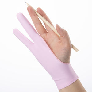 Anti-Misoperation Anti-Smudge Sweat-Proof Drawing Gloves