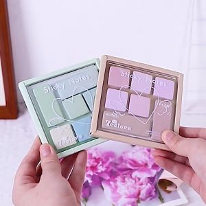 MallMainan-A117 Sticky Note Bentuk Eyeshadow Mini / Sticky Notes Macaron Pallate Edition / Memo