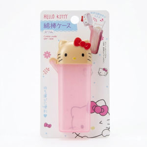 Sanrio | Hello Kitty Desktop Storage Mini Box Sanrio My Melody Flip Cover Cotton Swabs Band Aids Dental Flos Sorting Organizer Boxs