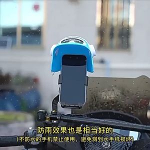 [🇵🇭 Stock&COD] Universal Motorcycle Phone Holder Sunshade Umbrella Waterproof Helmet Sunscreen Stand Bracket New Upgrade Riding Mini Motor Cellphone Mount Alloy Aluminum Bike 360° Adjustable Metal Rack Rearview Mirror Navigation With Accessories