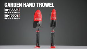 Ronix Garden Hand Trowel- RH-9904 (5cm) & RH-9905 (7cm) - Heavy Duty Carbon Steel Blades for Durability Ergonomic ABS/TPR Handles for Comfort 33CM Length Perfect for Digging Planting Transplanting & Vegetable Gardening Bend-Proof & Break-Proof
