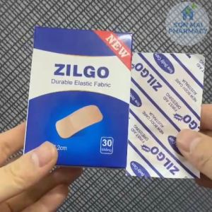 Miếng Băng Keo Urgo Dán Vết Thương Hở Cá Nhân Zilgo Hộp 30-120 miếng Băng Gâu cá nhân