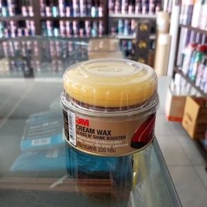 น้ำยาขัดเงา3M Cream Wax 220g  ผลิตภัณฑ์แว๊กซ์เคลือบเงาสีรถยนต์