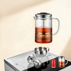 Kamjove | Office Friendly Separated Tea Infuser Flask Glass