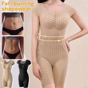 Fat-Burning Shapewear for Improving Physique Large Size One Piece Body Corset Tummy And Butt Lifter Girdle Body Shaper