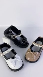 Sepatu Pesta Anak Perempuan Docmart Pita Mutiara Umur 6 Bulan 1 2 3 Tahun Baby Shoes Trendy Korea