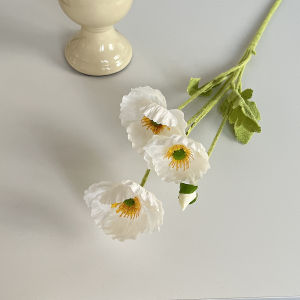 Đạo Cụ Chụp Ảnh Hoa Nhựa Cao Cấp Bằng Vải Nhung Họa Tiết Hoa Tulip Hoa Poppy Trang Trí Đám Cưới Phim Ảnh