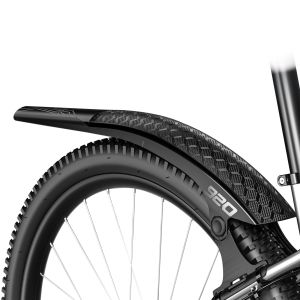 Enlee Quick Release Mudguard for MTB Rear Wheel Bike Rear Lightweight PVC Hard Shell Mudguard Adjustable MTB Bicycle Fender