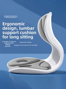 GUOQI | Ergonomic Lumbar Support Seat Cushion Back Rest