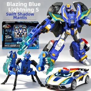 JUMPGO | Đồ Chơi Robot Mantis Đổi Màu Sáng Xanh