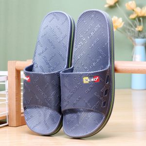Special Offer Genuine Loloka Slippers Mens Summer Home Slippers Non Slip Household Thick Sole Bathroom Plastic Slippers