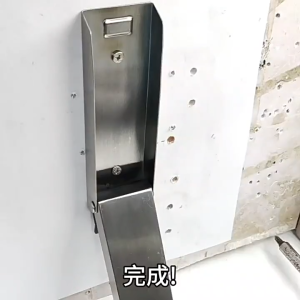Stainless Steel No Drill Door Stoppers Heavy Duty Kick Down Door Stop Windproof Anti-Pinch Hand Foot Step on Door Stop