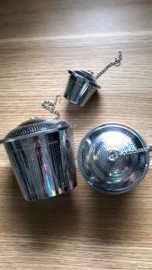 Rổ lọc gia vị túi lọc trà inox SUS 304 cao cấp hàng nhập đẹp dày dặn có móc treo tiện dụng