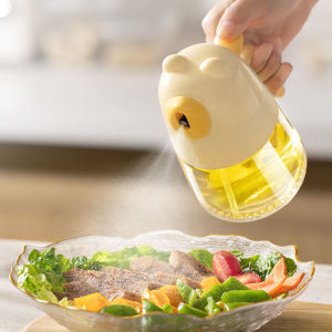 300ML Oil Spray Bottle Kitchen Household Glass Spray Oil Spray Pot Leakproof Oil Can Spray Bottle