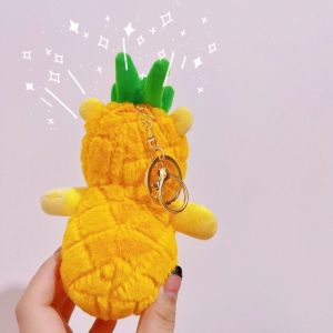 hot toys | Đồ Chơi Nhồi Bông Hình Gấu Dứa Lấy Cảm Hứng Từ Winnie The Pooh Móc Khóa Mặt Dây Chuyền Hình Thú Ngồi Dễ Thương Quà Sinh Nhật Cho Mọi Lứa Tuổi