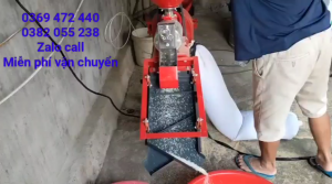 Máy xay xát lúa thành gạo trắng nghiền bột mịn vỡ cho gia cầm