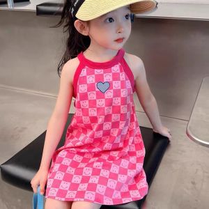 Ice Silk Strapless Dress Summer New Style Comfortable Childrens Princess Dress