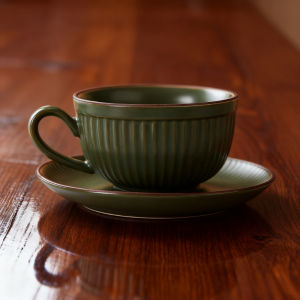 INS High Value 250ml-300ml Ceramic Latte Coffee Cup Latte Cappuccino Mocha Cup European Style Small Luxury Cup