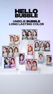 mise en scène Hello Bubble Hair Color - easy application no ammonia and PPD