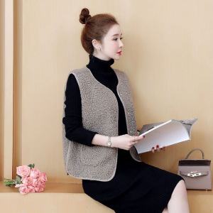 Womens Loose Fit Versatile Outerwear Vest Simple Yet Stylish Spring Autumn Fashion New Arrival Female Jacket Basic Essential