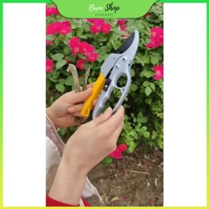 [รับประกัน 30 วัน] กรรไกรสวน กรรไกรตัดกิ่งไม้ 3จังหวะ มีระบบล็อคด้าม กรรไกรตัดกิ่ง  sk5