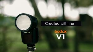 Godox V1 แฟลชกล้องหัวกลม TTL Li-ion Round Head Camera Flash V1C/N/S/F/O/P สำหรับกล้อง