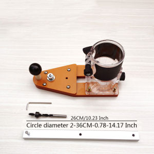 140cm Circle Cutting Jig Wood Router Milling Circle Slotting for Makita Electric Hand Trimmer Trimming Machine Woodworking Tools