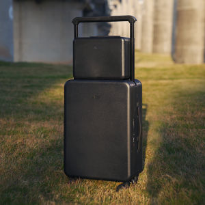 Simplistic Wide Handle Trolley Luggage 20inch