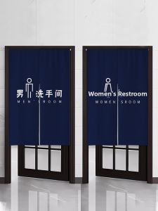 BENXIAOTU | Custom Commercial Bathroom Curtain No-Drilling