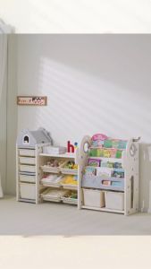 BYJ Cactus Storage Rack: A Multi-functional Bookshelf & Space Saver Organizer