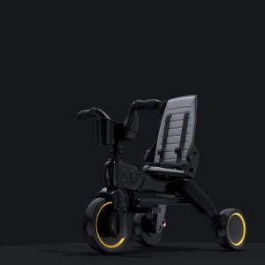 COD Childrens tricycles bicycles baby three-wheeled stroller portable prams bike 4 in 1