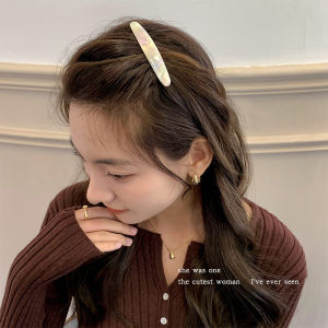 Acetate Hair Comb Clips Fresh out New Style Korean Girl Hair Accessories Fresh Look Bangs Stylish Hairpins Summer 2023