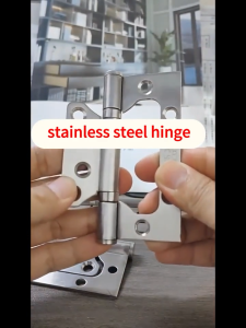 Lucy 2ชิ้น บานพับผีเสื้อสปริง 4นิ้ว ปรับความเร็วในการปิดได้ บานพับสปริง