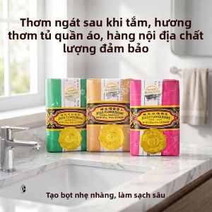 FLAUHRA | Xà Phòng Hương Hồng Và Nhài 125g*5