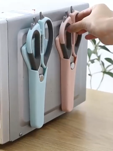 （new product）Gunting Dapur Stainless Steel Multifungsi Gunting Potong Daging Tulang Ikan & Ayam