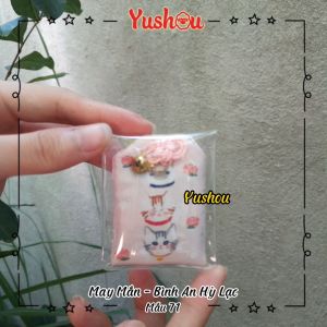 Móc Khóa Yushou May Mắn - Mẫu 71 - Bình An Hỷ Lạc (Kiểu Omamori) Có sẵn