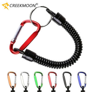 3/5pcs Anti-Lost Fishing Lanyards Boating Pulling Elastic Hanging Rope Protection Fish Wheel Fishing Pole Tackle Accessories