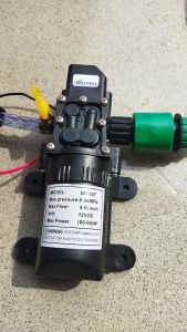 Pompa Booster Air Bertekanan Tinggi DC 12V - DP537 4LPM 100PSI