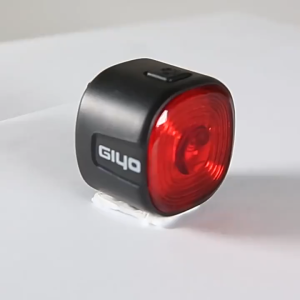 GIYO Smart Brake Tail Rear Light USB Rechargeable LED Rear Lamp IP66 Waterproof for MTB & Road Bikes Bicycles