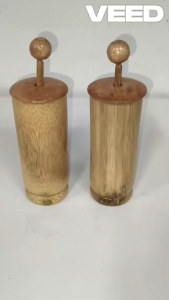 Handcrafted Bamboo Puttu Maker | Traditional Steamed Rice Cake Maker | Eco-Friendly Kitchen Tool | Natural Bamboo Cooker (Size - 8*3.5 Inches | 1 Pc)