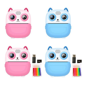 6 In 1 Digital Camera with Thermal Printing and HD Photo Capture Compact Design for Kids and Beginners